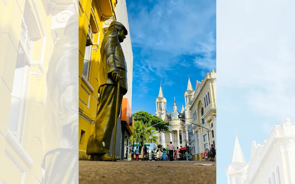 City tour histórico em Ilhéus com visita à casa de Jorge Amado e à Catedral de São Sebastião
